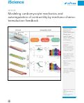 Cover page: Modeling cardiomyocyte mechanics and autoregulation of contractility by mechano-chemo-transduction feedback