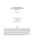 Cover page: Post project evaluation of Miller Creek (Marin, CA) restoration : vegetation survival