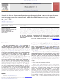 Cover page: Search for direct slepton and gaugino production in final states with two leptons and missing transverse momentum with the ATLAS detector in pp collisions at s=7 TeV