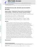 Cover page: Development of an acute, short-term exposure model for phosgene