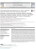 Cover page: The distributed model intercomparison project – Phase 2: Experiment design and summary results of the western basin experiments