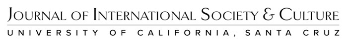 UC Santa Cruz Journal of International Society and Culture banner