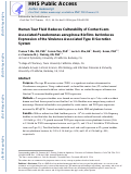 Cover page: Human Tear Fluid Reduces Culturability of Contact&nbsp;Lens-Associated Pseudomonas aeruginosa Biofilms but Induces Expression of the Virulence-Associated Type III Secretion System