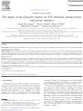 Cover page: The impact of out-of-pocket expense on IUD utilization among women with private insurance