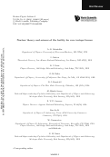 Cover page: Nuclear theory and science of the facility for rare isotope beams