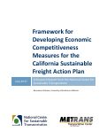 Cover page: Framework for Developing Economic Competitiveness Measures for the California Sustainable Freight Action Plan
