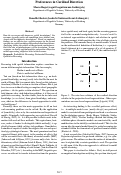 Cover page: Preferences in Cardinal Direction