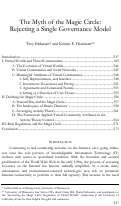 Cover page: The Myth of the Magic Circle: Rejecting a Single Governance Model