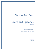 Cover page: Odes and Episodes