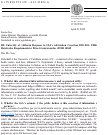 Cover page of UC Comments on GSA's Information Collection 3090-0291, FSRS Registration Requirements for Prime Grant Awardees (89 FR 14842)