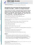 Cover page: Development of the School-Aged Life Impact Burn Recovery Evaluation (SA-LIBRE5-12) Profile: A Conceptual Framework.