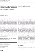 Cover page: Methadone, Buprenorphine, and Street Drug Interactions with Antiretroviral Medications