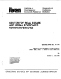 Cover page: Subsidies for Rehabilitating Single-Family Dwellings: A Cost-Benefit Analysis