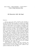 Cover page: Gli efemerotteri delle Alpi Liguri