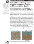 Cover page: Reducing Runoff from Irrigated Lands: Orchard Floor Management Practices to Reduce Erosion and Protect Water Quality