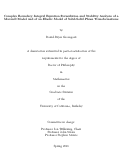 Cover page: Complex Boundary Integral Equation Formulation and Stability Analysis of a Maxwell Model and of an Elastic Model of Solid-Solid Phase Transformations