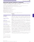 Cover page: Noninvasive genomic detection of melanoma.