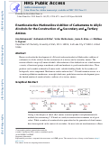 Cover page: Enantioselective Markovnikov Addition of Carbamates to Allylic Alcohols for the Construction of α‑Secondary and α‑Tertiary Amines