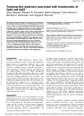 Cover page: Temtamy-like syndrome associated with translocation of 2p24 and 9q32