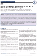 Cover page: Virtual and Reality: An Analysis of the UCLA Virtual Crossmatch Exchanges.