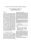 Cover page: A Symbolic/Connectionist Script Applier Mechanism