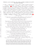 Cover page: Calibration, event reconstruction, data analysis, and limit calculation for the LUX dark matter experiment