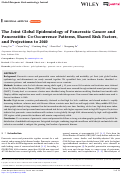 Cover page of The Joint Global Epidemiology of Pancreatic Cancer and Pancreatitis: Co‐Occurrence Patterns, Shared Risk Factors, and Projections to 2040