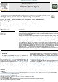 Cover page: Alternative flavored and unflavored tobacco product use and cigarette quit attempts among current smokers experiencing homelessness