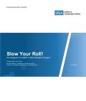 Cover page: Slow Your Roll! An Analysis of LADOT’s Slow Streets Program