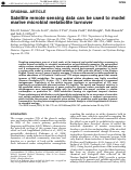 Cover page: Satellite remote sensing data can be used to model marine microbial metabolite turnover.