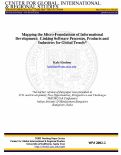 Cover page: Mapping the Micro-Foundations of Informational Development: Linking Software Processes, Products and Industries to Global Trends