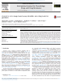 Cover page: A novel in&nbsp;vitro image-based assay identifies new drug leads for giardiasis.