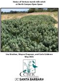 Cover page of Status of Ventura marsh milk-vetch at North Campus Open Space