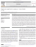 Cover page of Digging into Google Earth: An analysis of “Crisis in Darfur”
