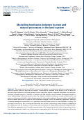 Cover page: Modelling feedbacks between human and natural processes in the land system