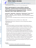 Cover page: What is typical: Atypical in young childrens attention regulation?: Characterizing the developmental spectrum with the Multidimensional Assessment Profiles-Attention Regulation Infant-Toddler (MAPS-AR-IT) Scale.