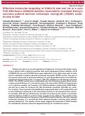 Cover page: Effective molecular targeting of CDK4/6 and IGF-1R in a rare FUS-ERG fusion CDKN2A-deletion doxorubicin-resistant Ewing's sarcoma patient-derived orthotopic xenograft (PDOX) nude-mouse model.