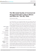 Cover page: The Microbial Quality of Commercial Chopped Romaine Lettuce Before and After the Use By Date.