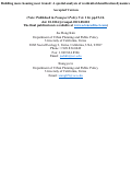 Cover page: Building more housing near transit: A spatial analysis of residential densification dynamics