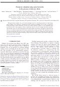 Cover page: Parameter estimation using neural networks in the presence of detector effects