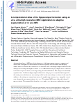 Cover page: A computational atlas of the hippocampal formation using ex vivo, ultra-high resolution MRI: Application to adaptive segmentation of in vivo MRI