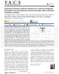 Cover page: Expanding Extender Substrate Selection for Unnatural Polyketide Biosynthesis by Acyltransferase Domain Exchange within a Modular Polyketide Synthase.