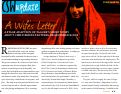 Cover page: A Wife’s Letter: A Stage Adaptation of Tagore’s Short Story About Child Brides Features Degendered Roles