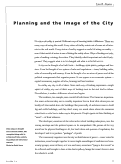 Cover page: Planning and the Image of the City