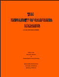 Cover page: The University of California Libraries: A Plan for Development: 1978 – 1988