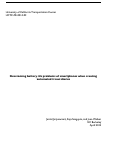 Cover page of Overcoming battery life problems of smartphones when creating automated travel diaries