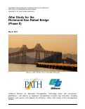 Cover page of After Study for the Richmond-San Rafael Bridge (Phase II)