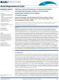 Cover page: Pathways and transformations of dissolved methane and dissolved inorganic carbon in Arctic tundra watersheds: Evidence from analysis of stable isotopes