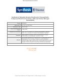 Cover page: Synthesis of Naturally Racemic Marilines B &amp; C through Multicomponent Reactions Involving ortho -Quinone Methides and Various Nitrogen Nucleophiles