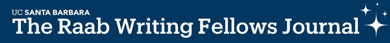 The Raab Writing Fellows Journal banner